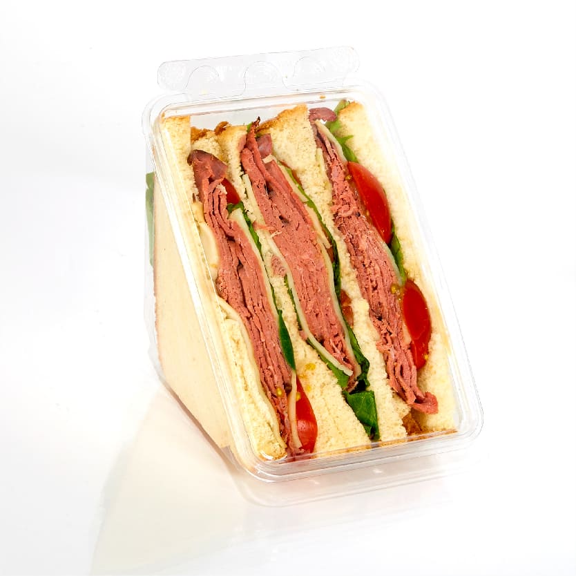 3 Sandwich Wedge Container