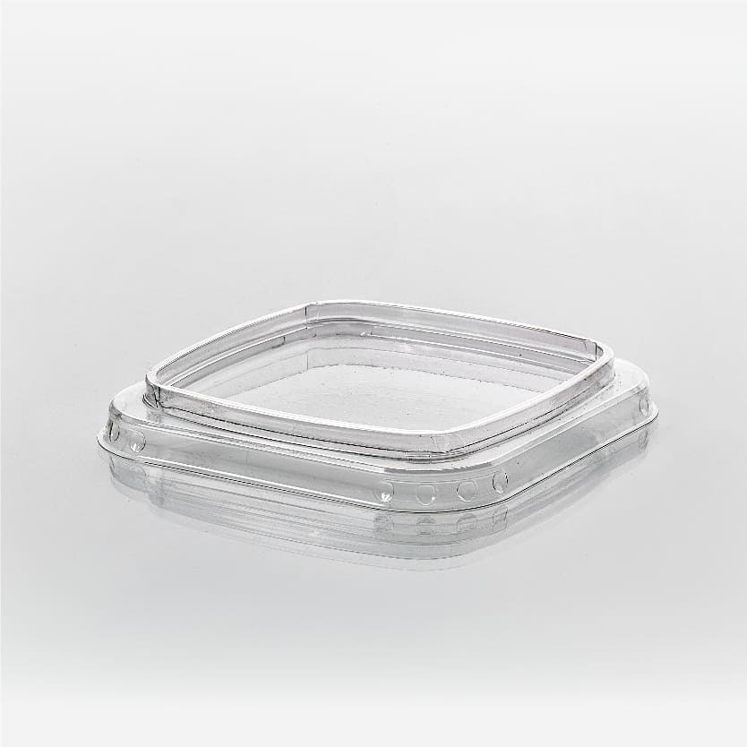 Lid, Dome 4.5" Square