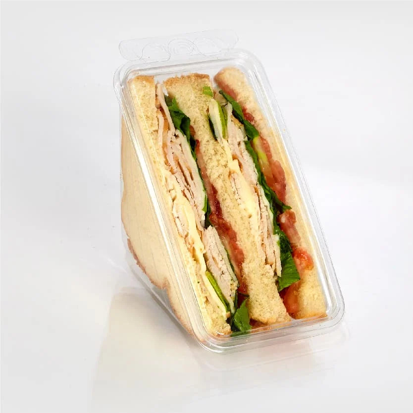 2 Sandwich Wedge Container